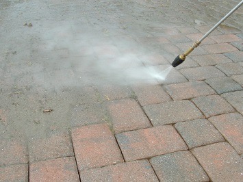 how to restore pavers for patios and walkways with pressure washing