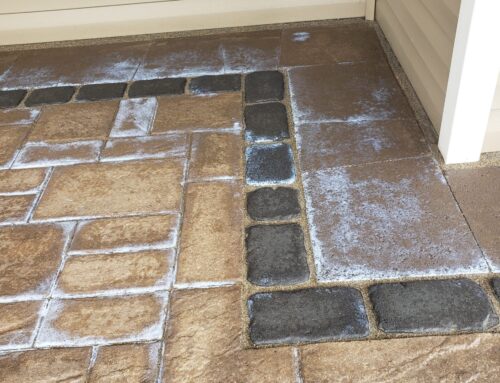 Why Are My Pavers Turning White & How Can I Fix It?